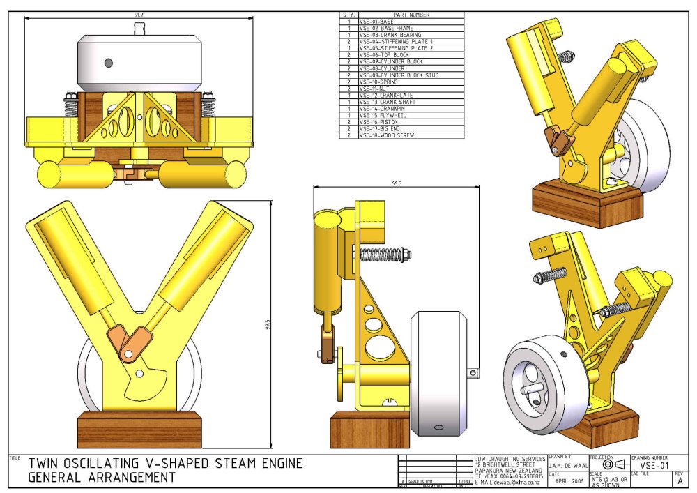 TWIN OSCILLATING V-SHAPED STEAM ENGINE_Page1