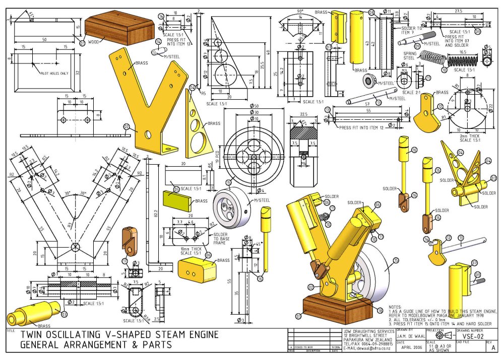 TWIN OSCILLATING V-SHAPED STEAM ENGINE_Page2